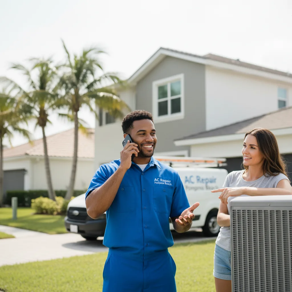 AC Repair Pompano Beach customer support in Manassas Park